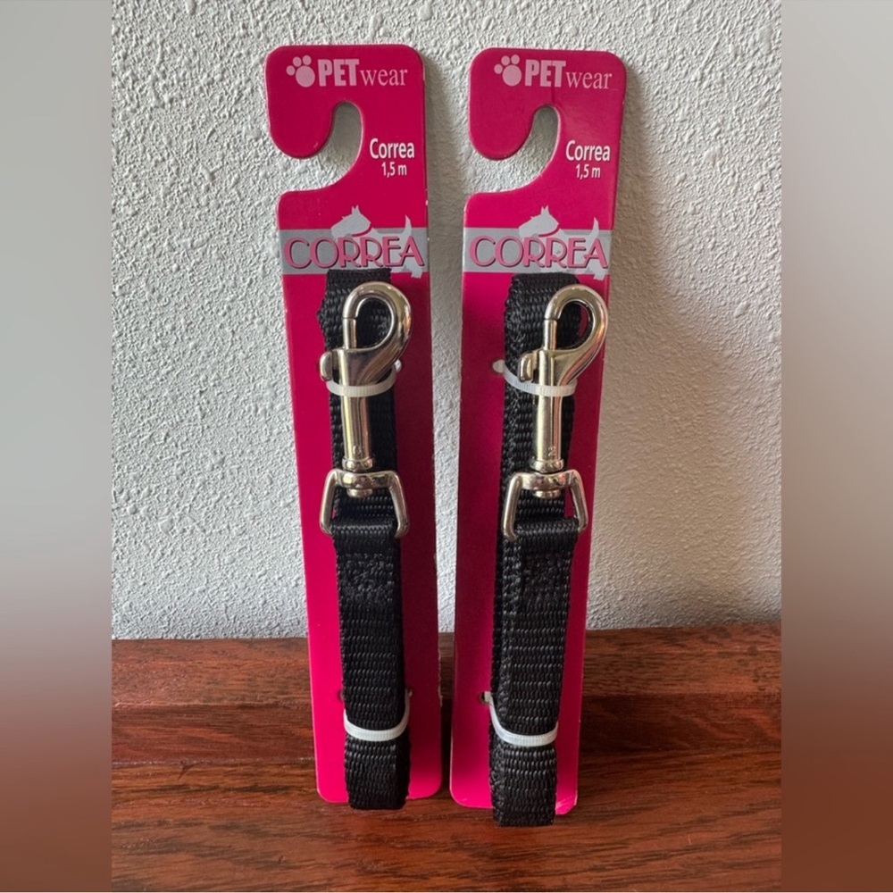 🆕 10 Black Pet Wear Leashes for Small Pets